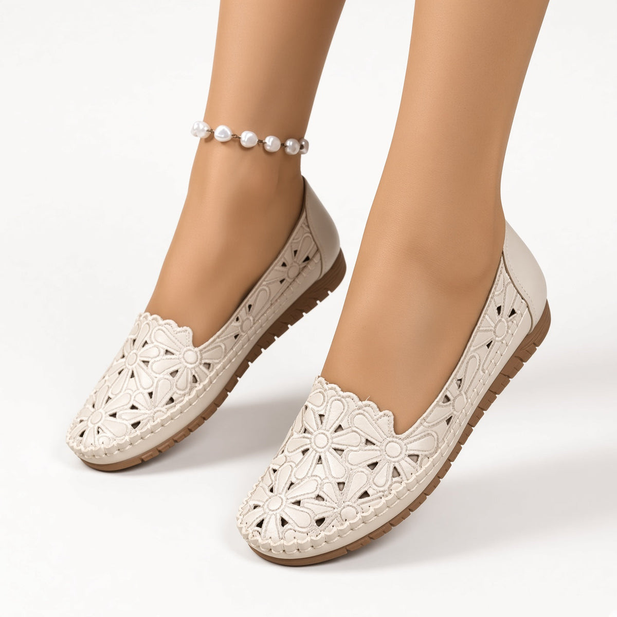 Cévarine™ — Åbne loafers med komfort og lethed i hverdagen