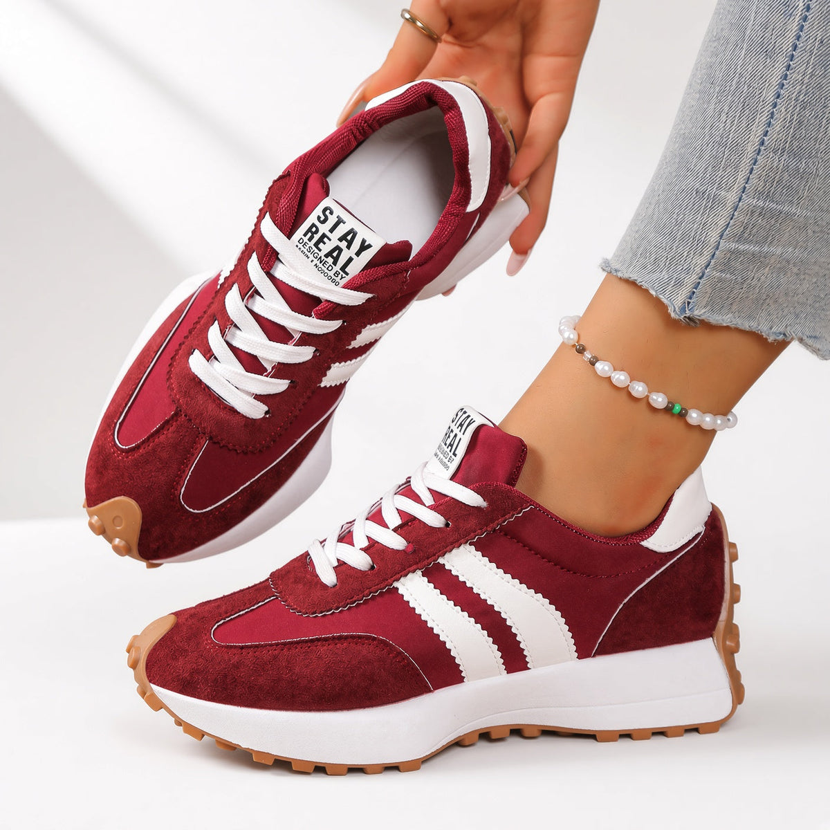 Solvéria™ — Retrosneakers med hverdagskomfort