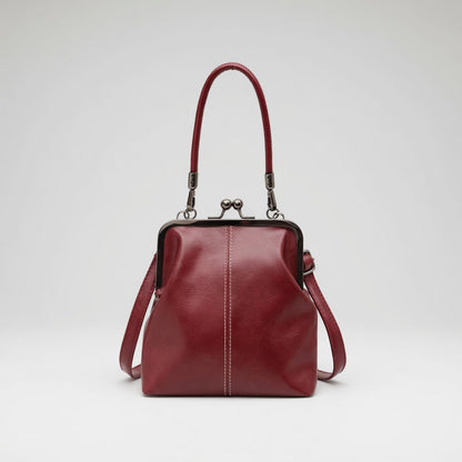 Honorine™ — Retro håndtaske med clipslukning og parisisk elegance