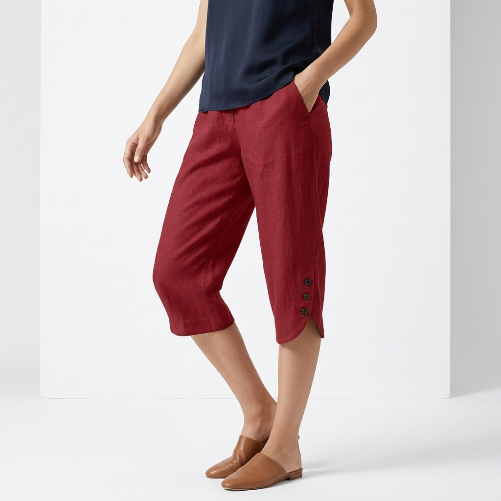 Lorenza™ — Flydende capribukser til sommerkomfort