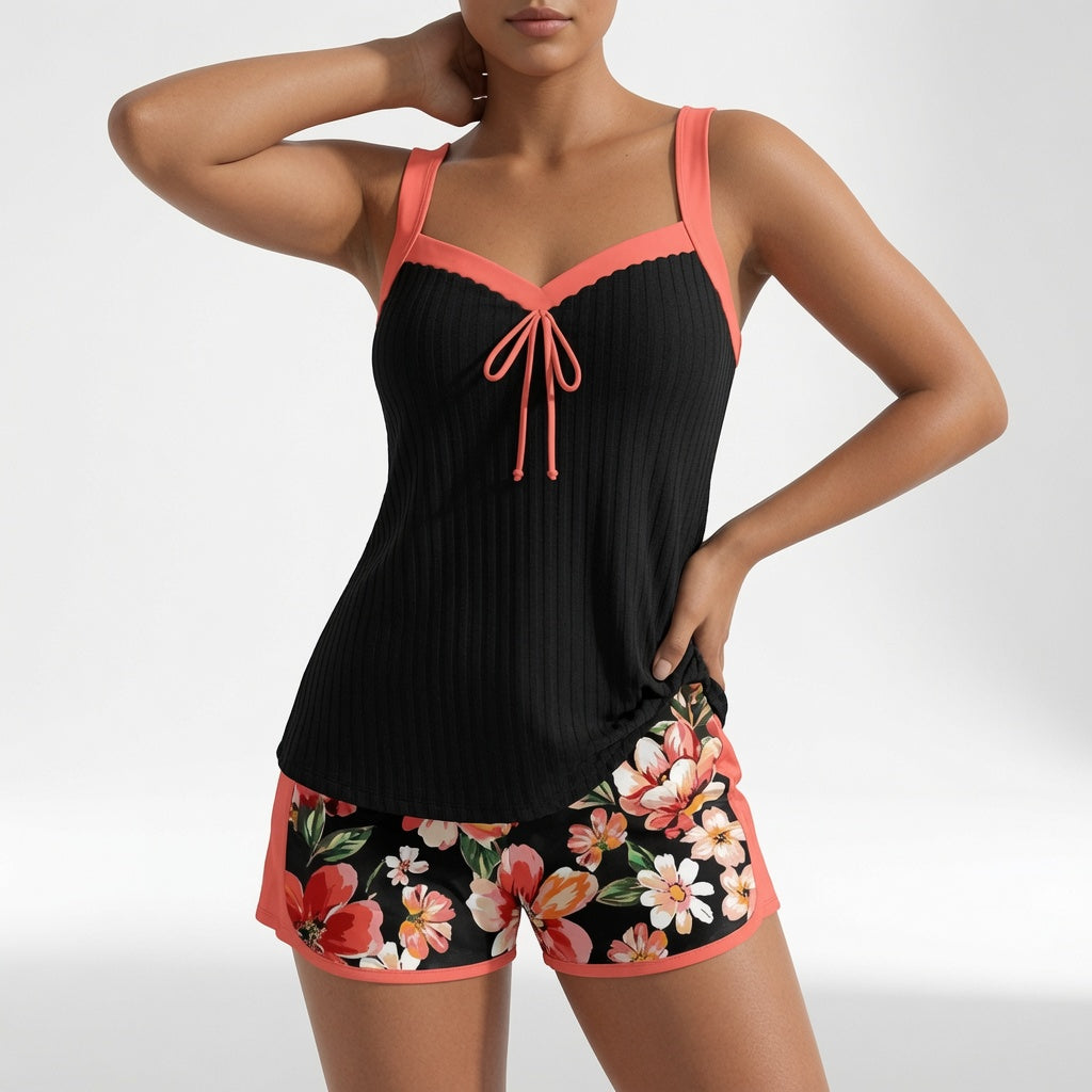 Sylvéanne™ — Elegant og behageligt sommer-pyjamassæt