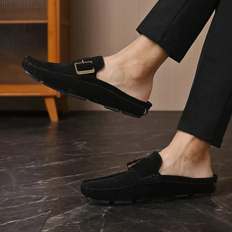 Isabella | Loafer-mules med spænde