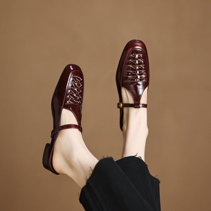 Riza | Flettede mules med rem