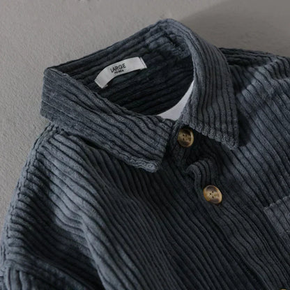 RAFAEL™ | Skjorte i fløjlscorduroy – tidløs elegance