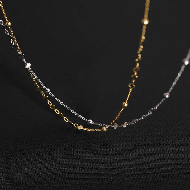 Minimalistisk choker-halskæde