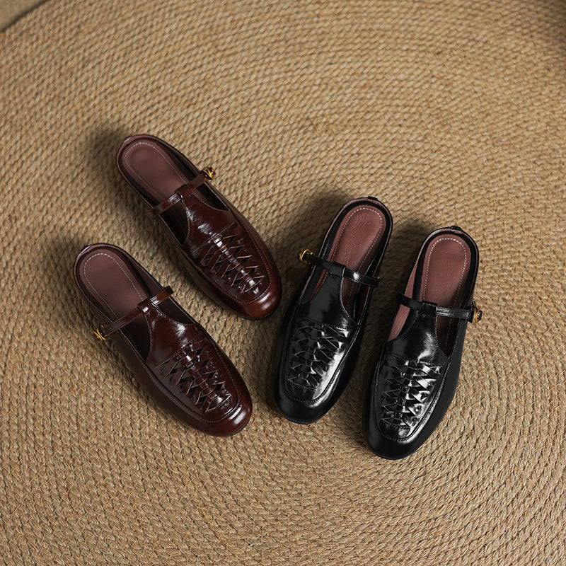 Riza | Flettede mules med rem