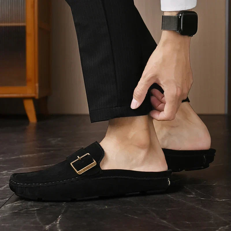 Isabella | Loafer-mules med spænde
