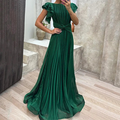 Mud™ - Elegant plisseret aftenkjole