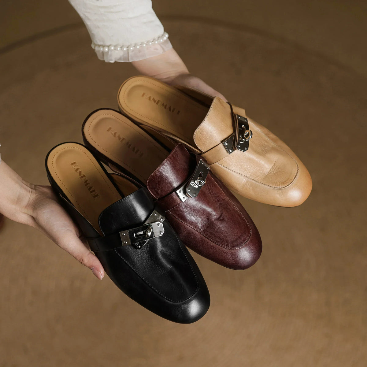 Mariagrazia | Loafer-mules med spænde