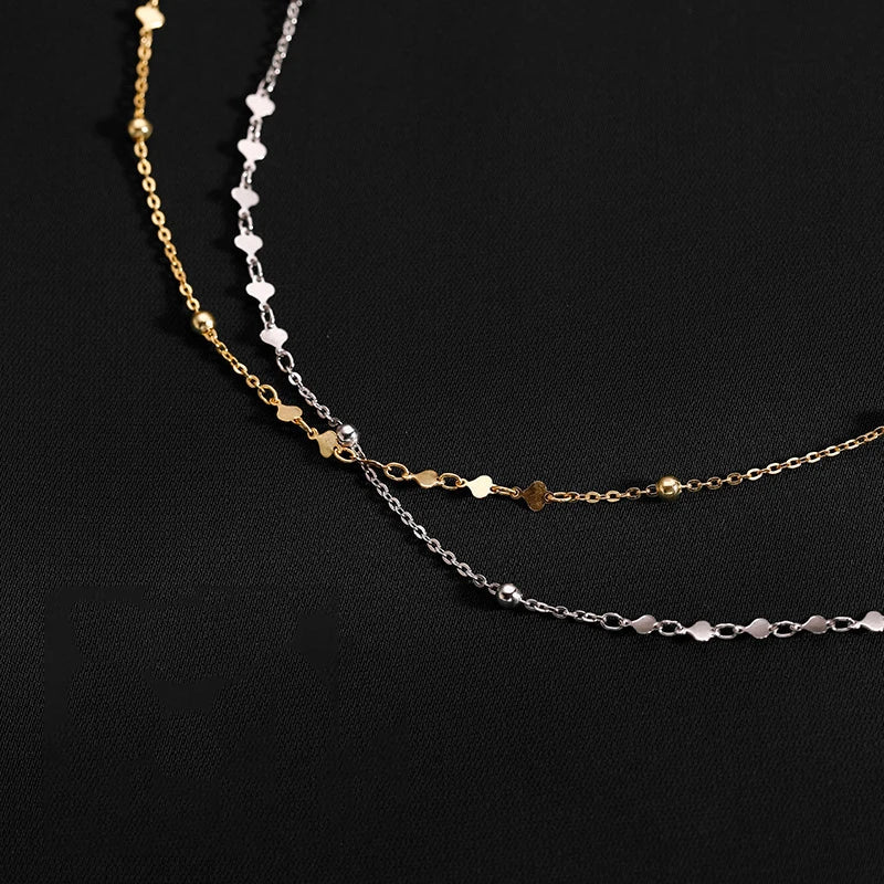 Minimalistisk choker-halskæde