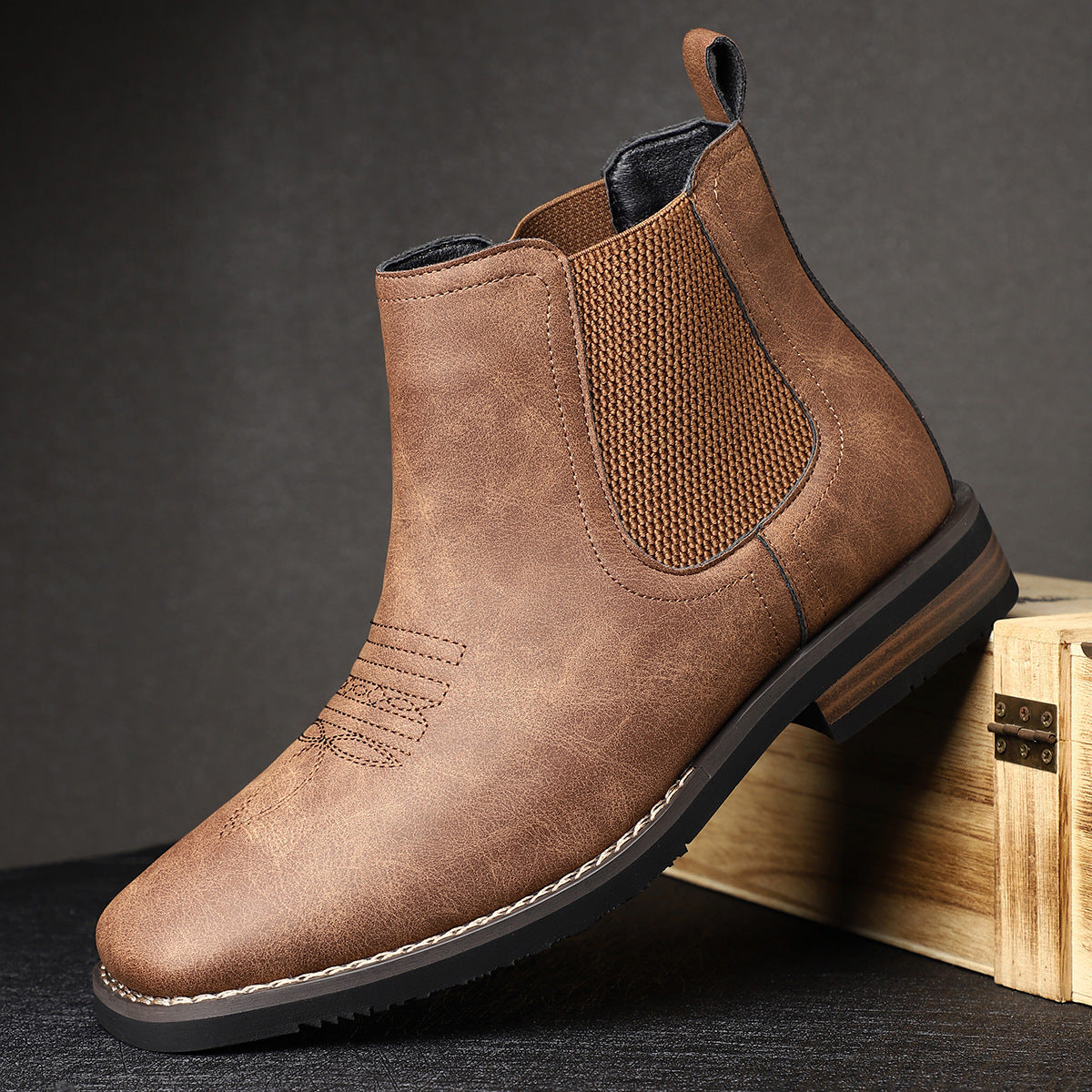 Léonard™ | Elegante og robuste ankelstøvler til mænd