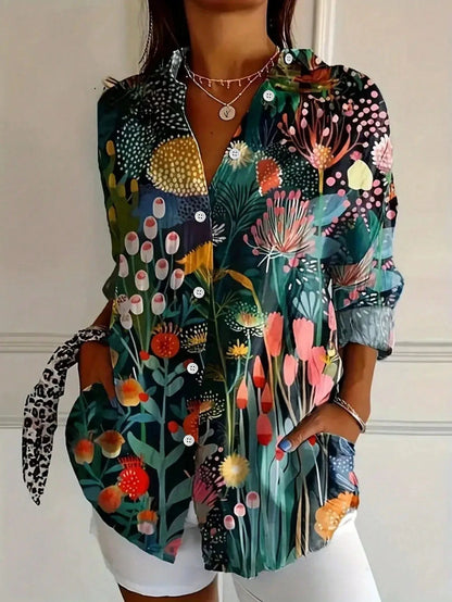 Élianne™ — Elegant bluse med holdbare farver