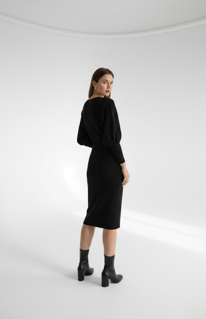 Mathilde™ — Elegant og behagelig midikjole med tidløst look