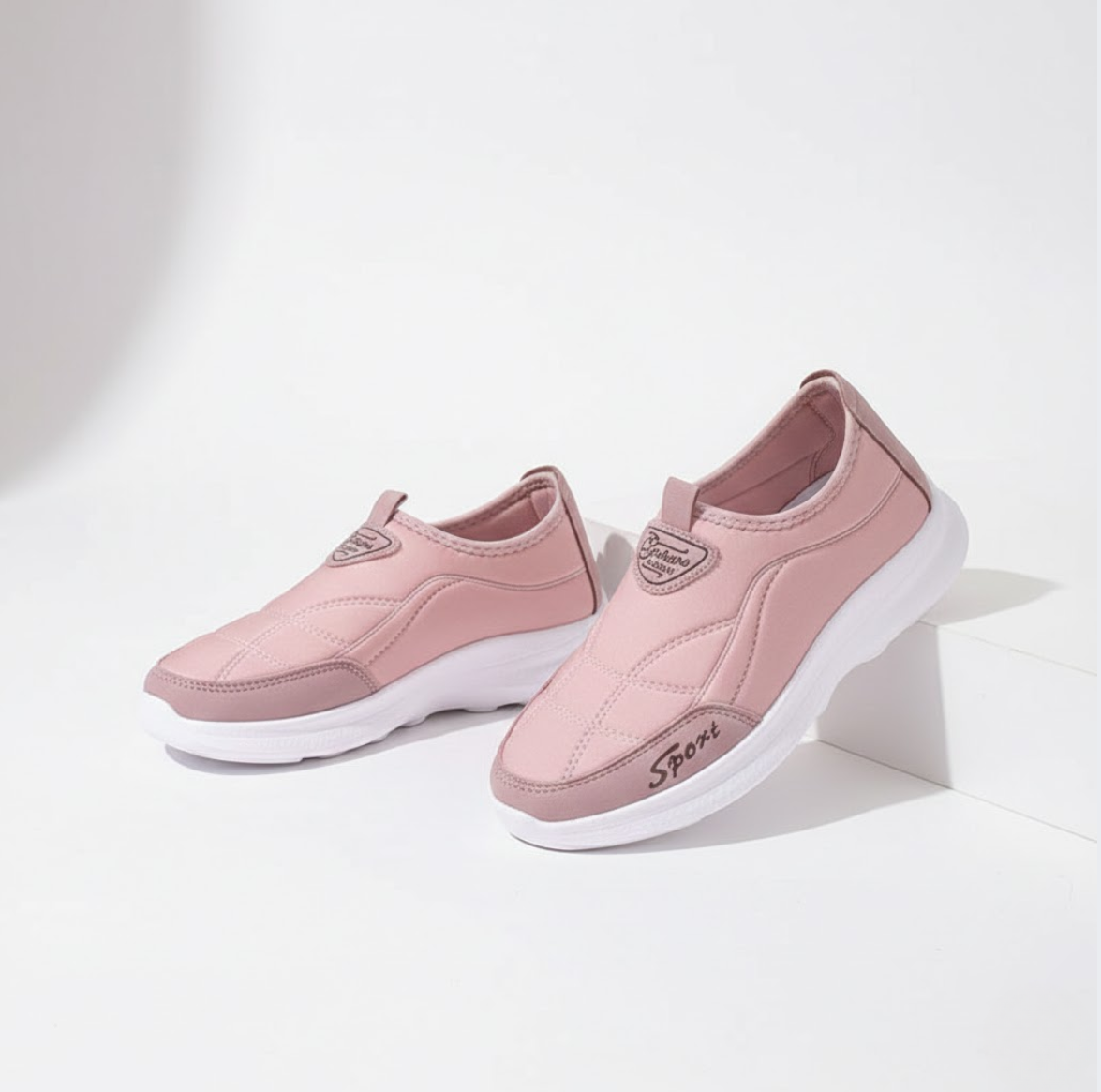 Sabine™ — Lette, moderne og behagelige slip-on sneakers