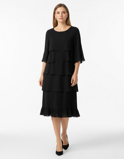 Marguerite™ — Elegant, feminin og behagelig midikjole