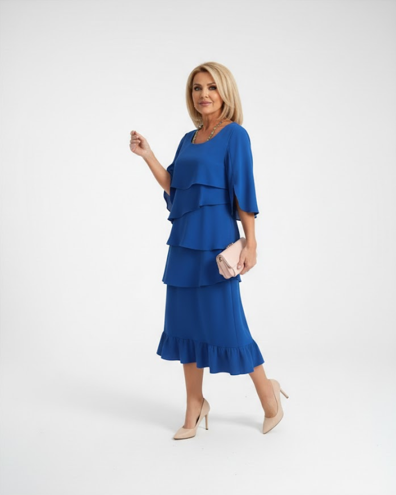 Marguerite™ — Elegant, feminin og behagelig midikjole