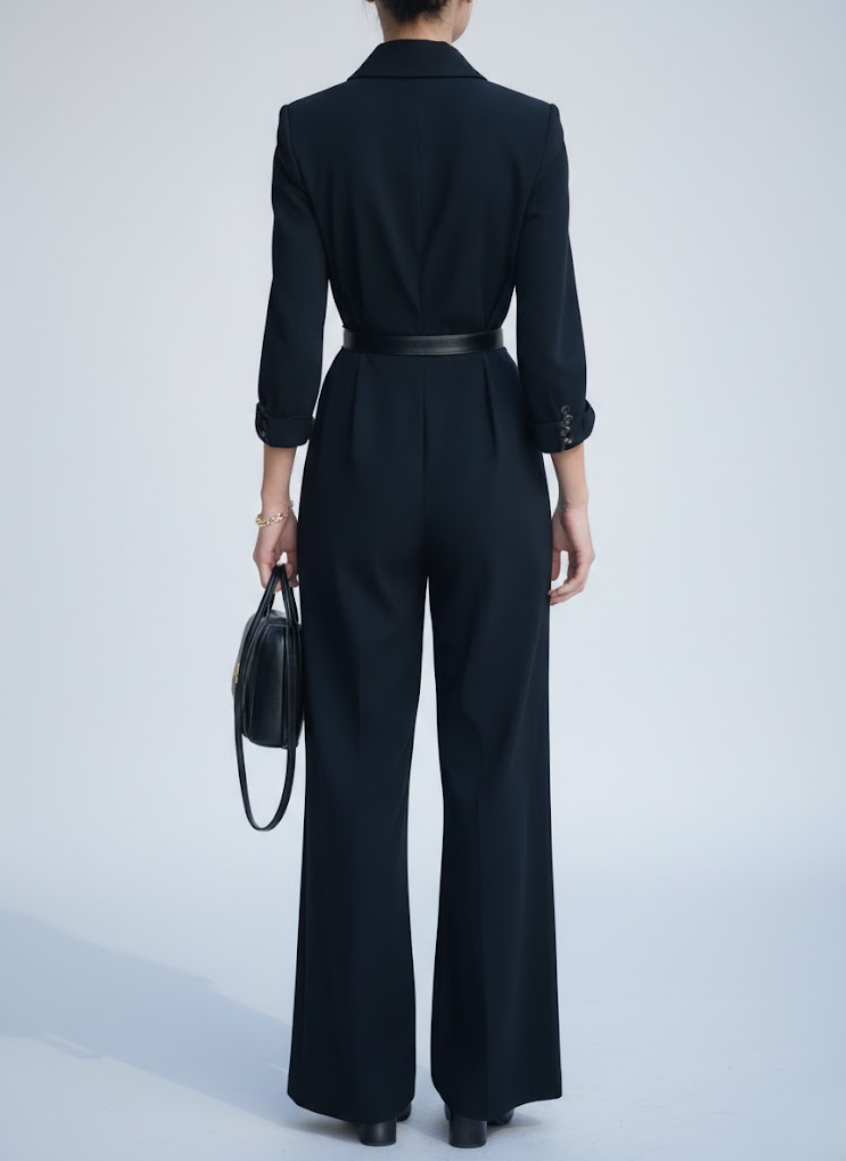 Séverine™ — Tidløs, elegant struktureret jumpsuit