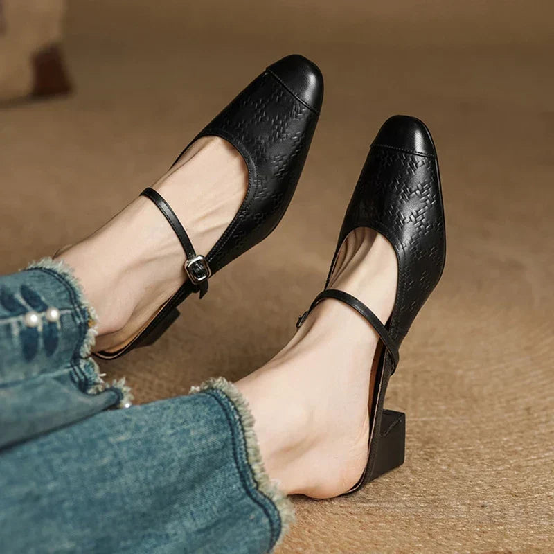 Liana | Mary Jane-mules med hæl