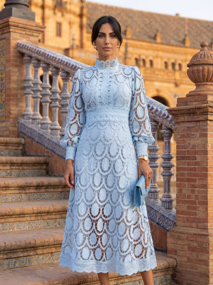 Elegant Carmona-kjole i silke – Maison Claire et Sylvie