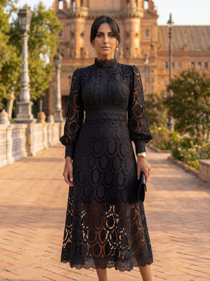 Elegant Carmona-kjole i silke – Maison Claire et Sylvie