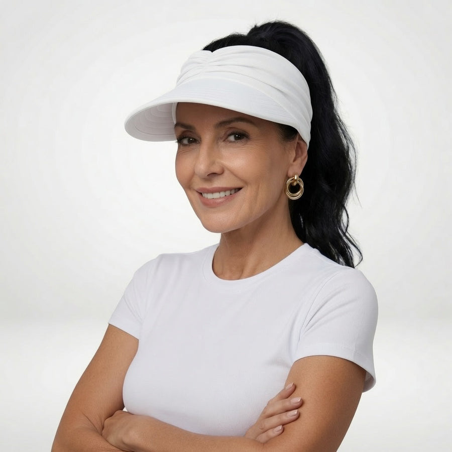 Solarine™ — Sporty chic solskærm med sommerbeskyttelse