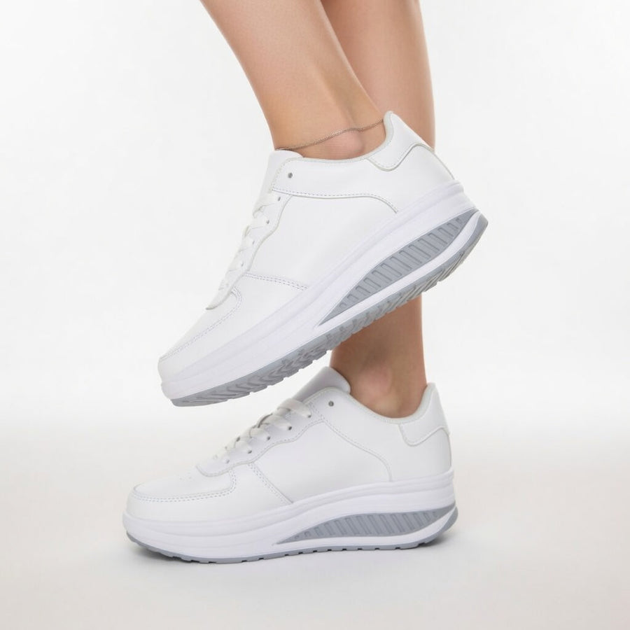 Auréline™ — Elegante, moderne og ergonomiske sneakers med kilesål