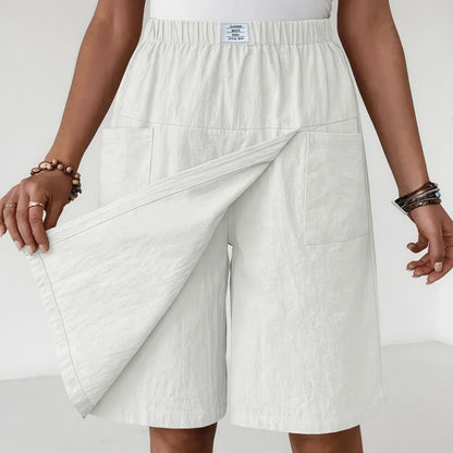 Libertine™ - Skort med elastisk talje og lommer til aktiv frihed