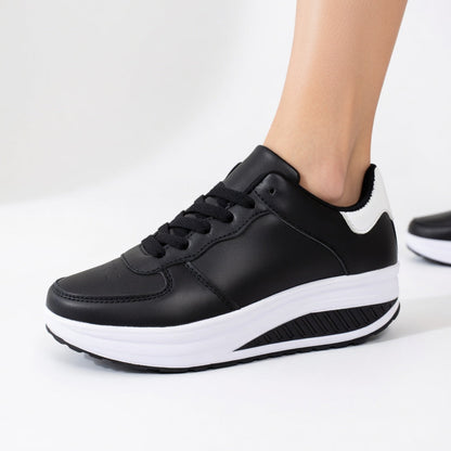 Auréline™ — Elegante, moderne og ergonomiske sneakers med kilesål