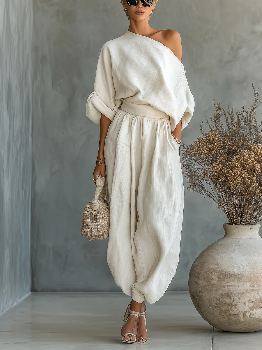Mila™ | 2-delt off-shoulder-sæt
