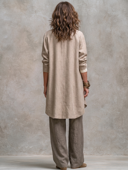 Flaminia, beige og grå
