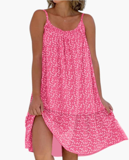Rosalie™ — Let kjole med delikat print til en ubesværet sommer
