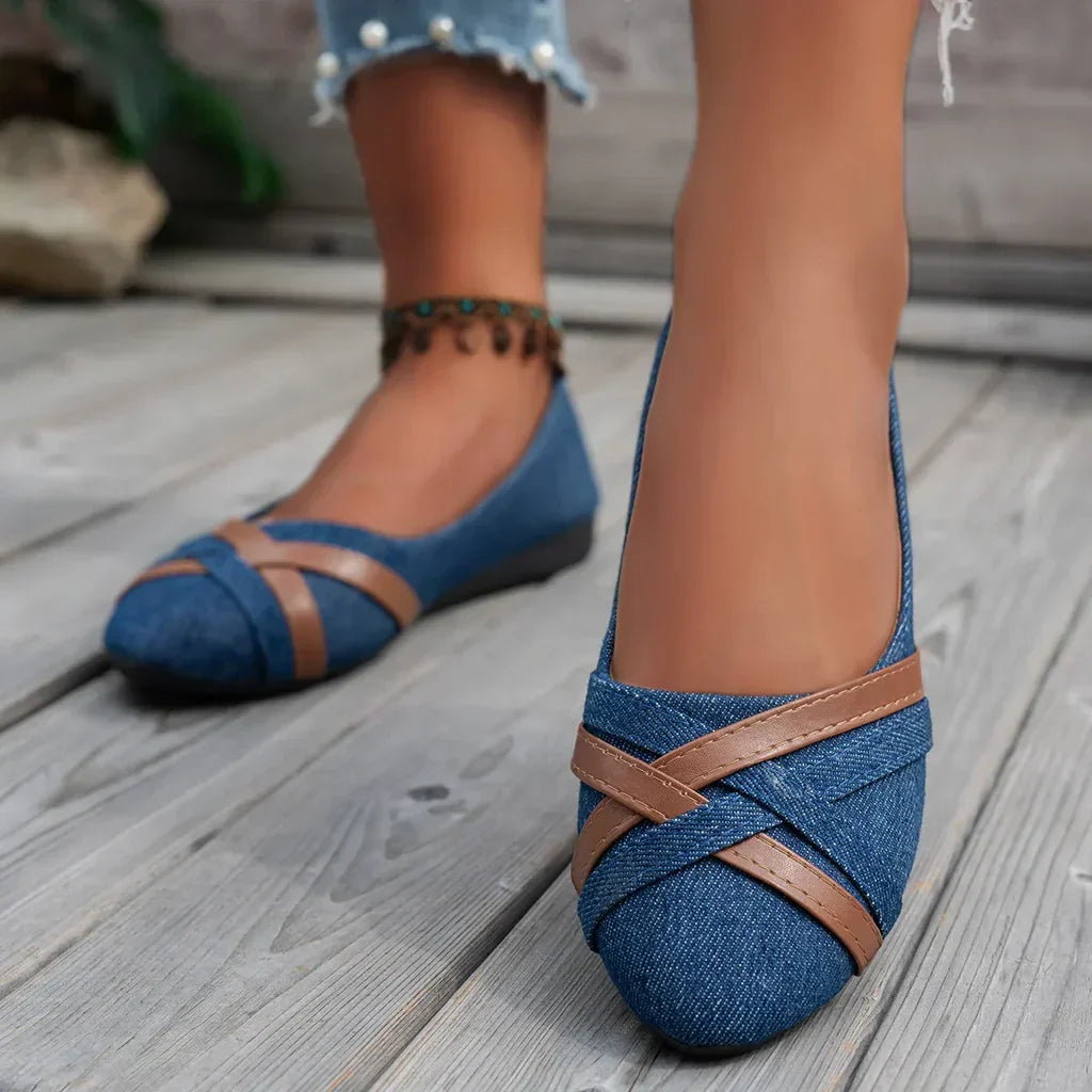 Solène™ – Ergonomiske ballerinasko med elegant støtte