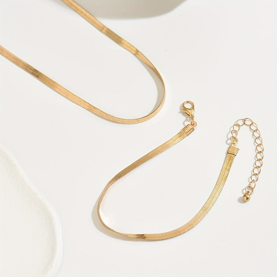 Hélène™ – Tidløst, elegant og minimalistisk smykkesæt