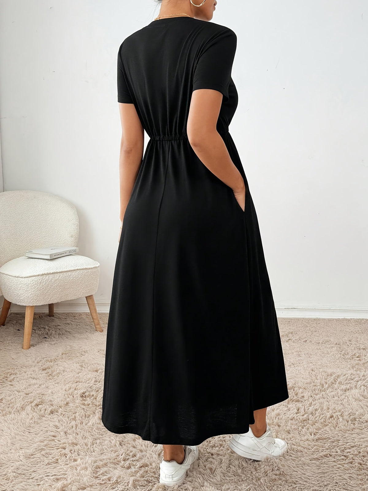 Camille — Elegant og behagelig lang kjole