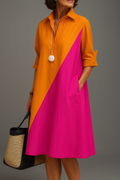 Orange-rosa