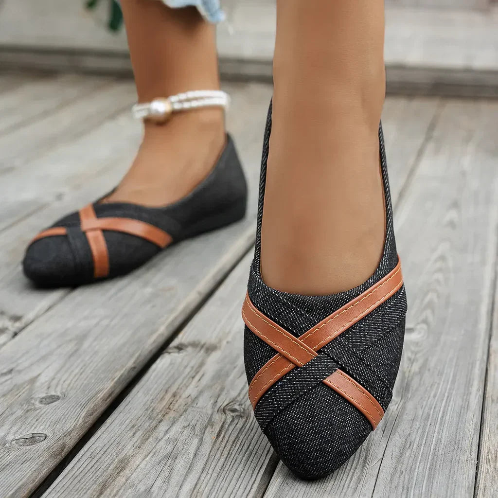 Solène™ – Ergonomiske ballerinasko med elegant støtte