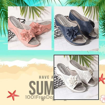 Juliette™ — Behagelige slip-on sandaler med fodstøtte