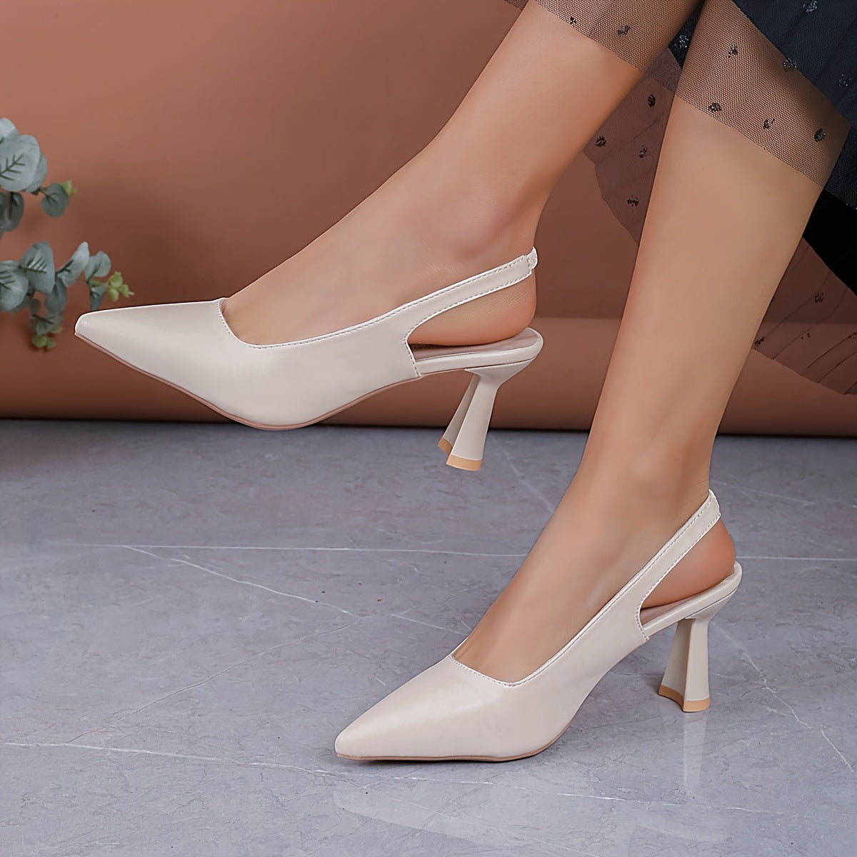 Sophia™ | Elegante slingback-hæle