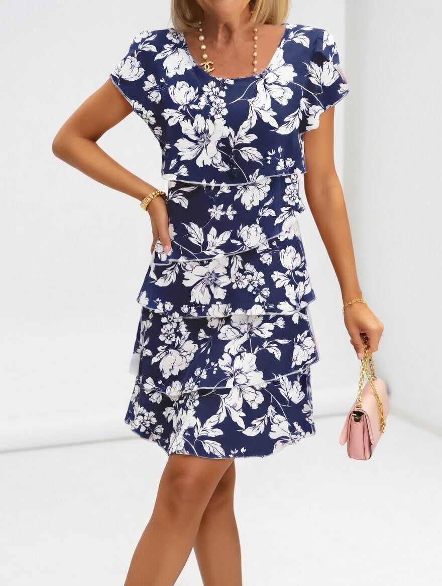 Floréline™ — Elegant, let blomsterkjole til sommeren