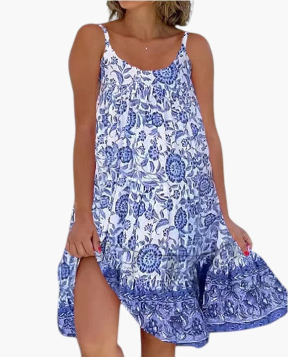Rosalie™ — Let kjole med delikat print til en ubesværet sommer