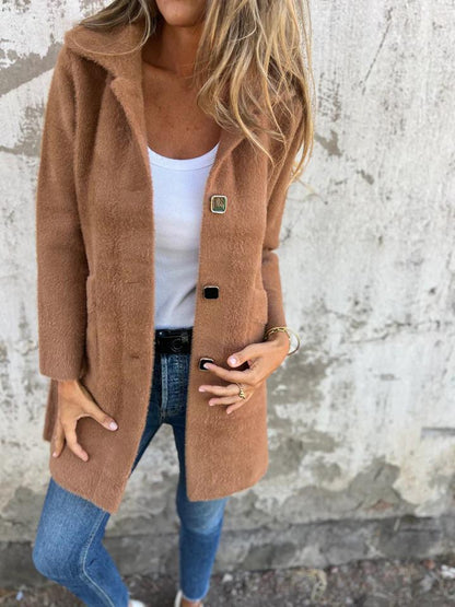 Margaux™ — Elegant lang jakke til hverdagen