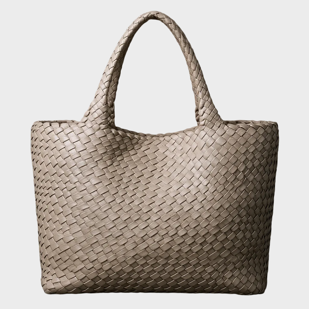 Delphine™ — Flettet shopper i tidløs elegance