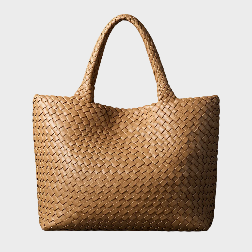 Delphine™ — Flettet shopper i tidløs elegance
