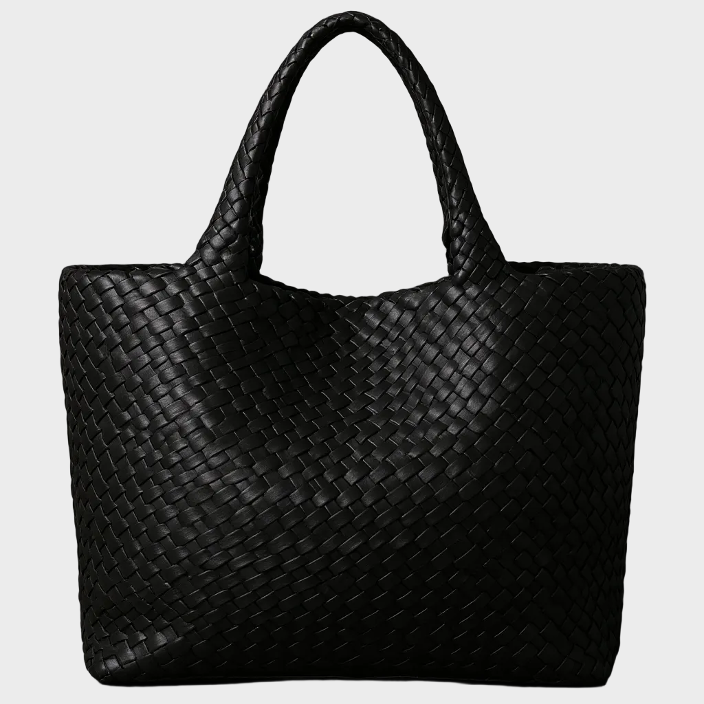 Delphine™ — Flettet shopper i tidløs elegance