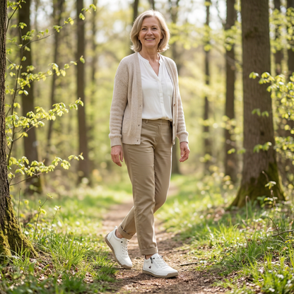 Flora komfortable ortopædiske sko med lynlås