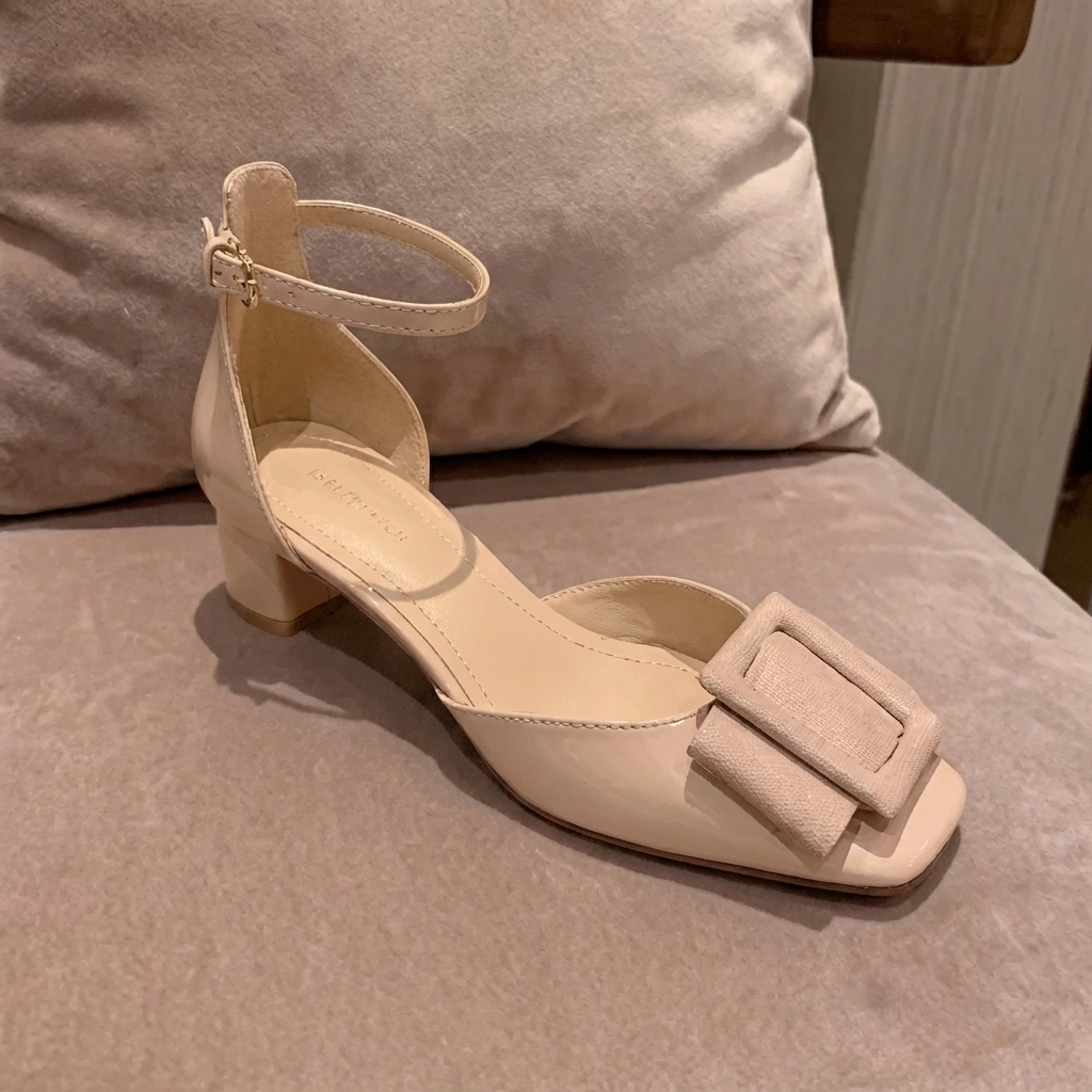 Rosalie hæle med rem