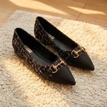 Ballerinaer i tweed Verona