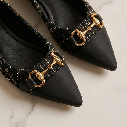 Ballerinaer i tweed Verona