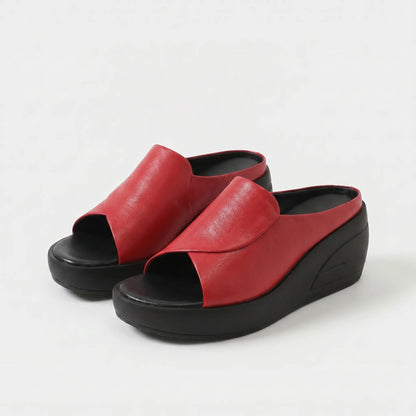 Elisa ortopædiske sandaler med hæl
