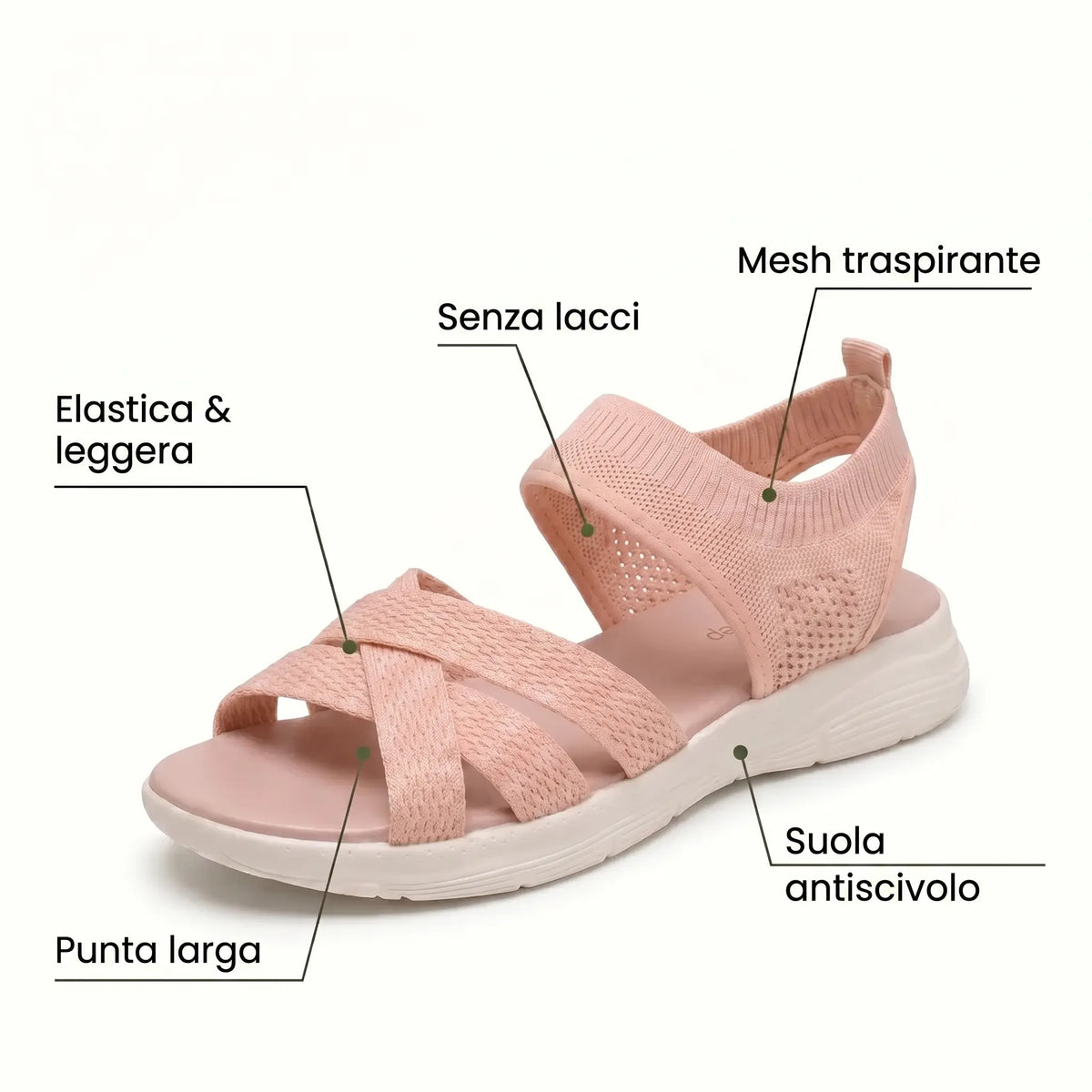 Ortopædiske sandaler Comfort ErgoLina